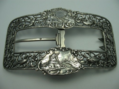 Gürtelschnalle silber 833 - gürtelschnalle,