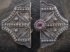 Gürtelschnalle Silber 900