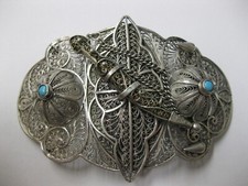 Gürtelschnalle Silber 800