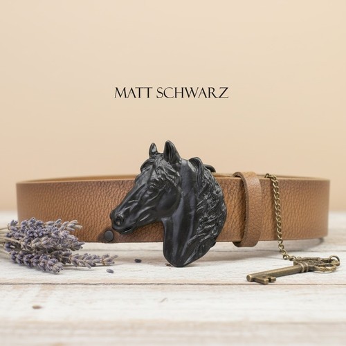 Mattschwarze pferdekopf - mattschwarze,
