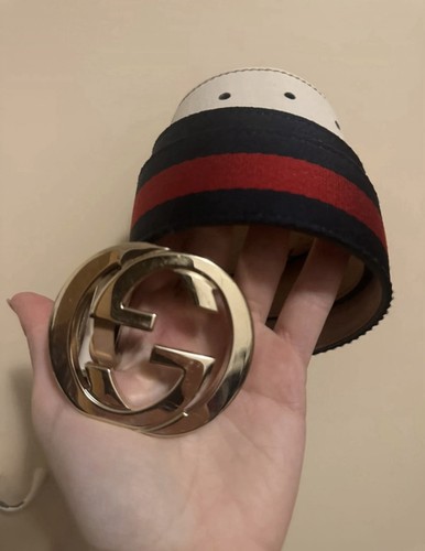 Gucci damen gürtel blau rot - gucci,