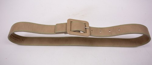 Damen gürtel leder beige - gürtel,