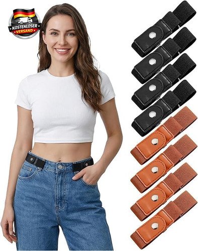 Gürtel schnallenlos set damen - schnallenlos,