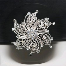 Große Gürtelschnalle Strass